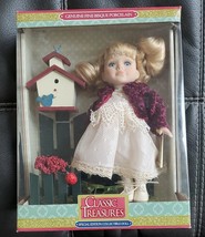 Classic Treasures - Birdhouse and Fence Special Edition Collectible Doll New - £26.57 GBP