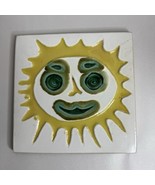 Bennington Potters Sunshine Square Trivet / Wall Tile 8&quot; by David Gill #... - $27.00