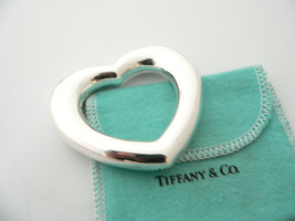 Tiffany &amp; Co Silver Heart Rattle Teether Baby Heirloom No Dents Excellent Gift - £557.95 GBP