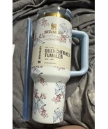 Stanley x LoveShackFancy Holiday Quencher 40oz 1.18L Tumbler Rosa Beaux Blue New - $89.99