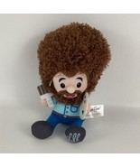 Fiesta Bob Ross Plush Stuffed Doll 6.5&quot; Toy Painter Artist Figure Happy ... - $20.19 CAD