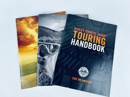 3 Harley Davidson 2007-2010 Harley Owners Group Touring Handbook Lot Atl... - $19.20