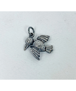 Movable Bird Pendant 925 Sterling Silver, Handmade Jewelry Gifts For Bir... - £30.44 GBP