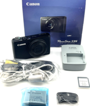 Canon PowerShot S95 Digital Camera 10MP 3.8x Zoom HD Video Tested IOB - £184.24 GBP