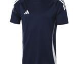 Adidas Tiro 24 Jersey Men&#39;s Soccer T-shirt Football Tee Navy Asia-Fit NW... - $41.31