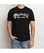 Martin Classic Solid Logo T-Shirt, Black Large - £19.66 GBP