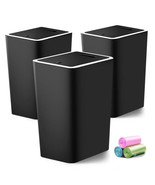 3 Pack 4 Gallons Bathroom Garbage Can with Lid Press-Top, Small Waste Ba... - $167.27 CAD