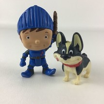 Mike The Knight &amp; Yap Pet Dog Action Figures Medieval Imagination 2012 Mattel - $14.80