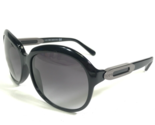Tod&#39;s Sonnenbrille TO 18 01B Schwarz Grau Übergröße Rund Rahmen Mit Grau... - £67.18 GBP