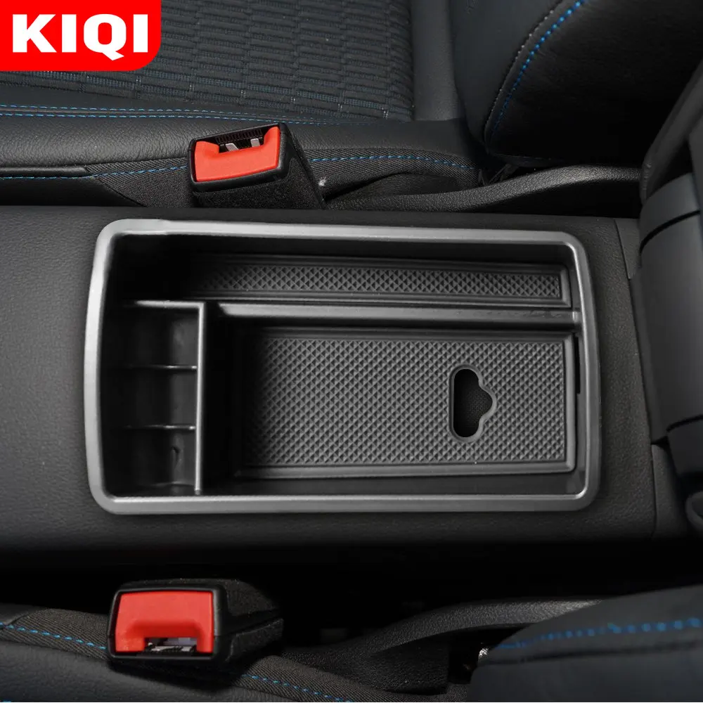 Car storage box for audi a3 8v 2014 2019 s3 2015 2019 central console armrest stowing thumb200