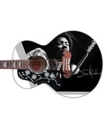 Guitar Skin Axe Wrap Re-skin Lefty Jumbo Acoustic Soul Jimi's Got The Bl... - $69.25