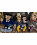 VINTAGE 1996 Spumco Three Stooges Dolls -Moe, Larry and Curly Full Set 2... - €77,26 EUR
