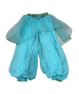 Disney Castle Collection Girls Aladdin Costume Pants Size 13 Turquoise &amp;... - $14.40