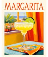 MARGARITA COCKTAIL DRINK POSTER - CASSOLINO - KRUGERS POSTERS (24x36) - $19.00 - $39.00