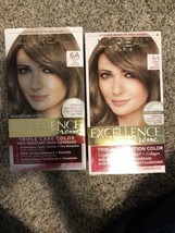 Loreal Excellence Creme Color 6A Light Ash Brown 2 Pack Hair Dye New - $14.95
