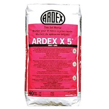 Ardex X 5 Flexible Tile & Stone Mortar (Gray), 40 lb. Bag (56 Bags) - £2,293.46 GBP