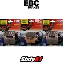Kawasaki ZX6R Brake Pads 2013-2025 EBC Front and Rear Sintered FA379HH F... - $147.00