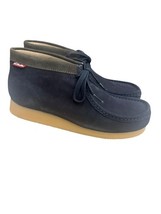 Clarks Men&#39;s Stinson Hi Chukka Boot Blue Suede 16504 Size 9.5 M - $108.90