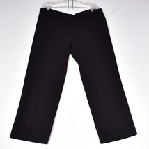 Briggs New York Women&#39;s Crop Black Pant&#39;s Size 18 - £8.33 GBP