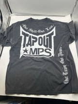 Y2K Tapout MPS Out Skill Out Last Men&#39;s T-shirt Size XL - $29.69