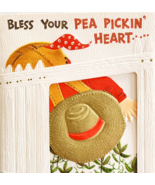 1960-70s Pop-Up Happy Birthday Farmer Pea Picking Greeting Card Unused N... - $367.78 MXN