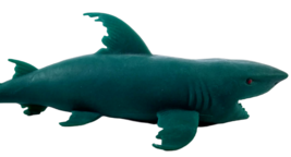 Shark Life-Like Imperial Toy Squishy Jaru Creatures Stretchable JA-RU Fi... - $13.85