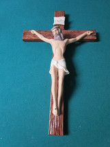 Beautiful Ceramic Cross Jesus In Cross 14 X 9&quot; - £34.21 GBP