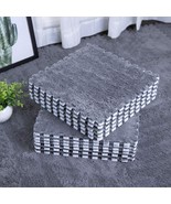 smabee Interlocking Carpet Shaggy Soft EVA Foam Mats Fluffy Area Rugs Pr... - £39.04 GBP