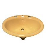 Kohler K-2905-BA Oval Cast Iron Drop In Bathroom Sink K2905BA - $183.98
