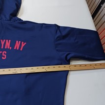 Brooklyn Nets DB2199-492 Nike Dri-Fit Women's XL Crop Hoodie Blue Sweatshirt  image 10