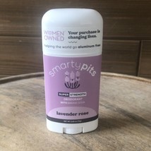 SmartyPits Aluminum Free Deodorant Sensitive Skin Formula - Lavender Rose 2.65oz - £9.56 GBP