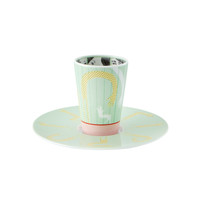 VISTA ALEGRE - Bode Inspiratório Collection - Porcelain Coffee Cup w/ Saucer III - £40.05 GBP