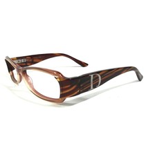 Christian Dior CD3144 D7N Eyeglasses Frames Clear Brown Wood Grain 50-15... - £93.47 GBP