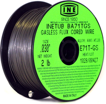 INETUB BA71TGS .030-Inch on 2-Pound Spool Carbon Steel Gasless Flux Cored Weldin - £20.17 GBP