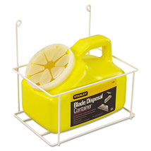 New Razor Blade Disposal Kit Safety Container Yellow w/ Wire Rack Stanle... - $952.62 MXN