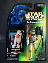 1996 Star Wars POTF Sandtrooper With Heavy Blaster Rifle Action Figure - £5.49 GBP