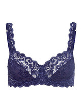 Hanro Luxury Moments Lace Unlined Underwire Bra, Size 34B - £46.67 GBP
