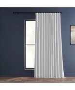 HPD Half Price Drapes Extra Wide Faux Silk Blackout Curtains 108 Inches ... - £71.33 GBP