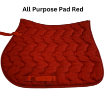 All Purpose English Saddle Pad Red with Pair of Red Polos USED - £17.29 GBP