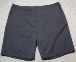 PGA TOUR Golf Chino Shorts Men&#39;s 46 Black Stretch Moisture Wicking Perfo... - $33.35 CAD