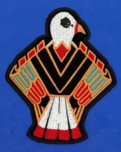 Native American Phoenix Iron On Sew On Embroidered Patch 3 3/8&quot; X 4&quot; - £6.21 GBP