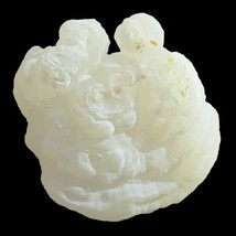 White Agate Chalcedony Rosette  DZ704 - £14.29 GBP