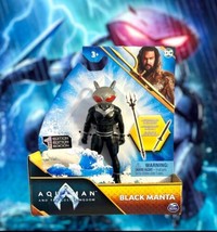 Black Manta 4&quot; Action Figure Spin Master Dc Aquaman &amp; The Lost Kingdom - New - £7.72 GBP