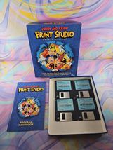 Walt Disney Mickey and Crew Print Studio Deluxe Edition Floppy Diskette/... - $8.44 CAD