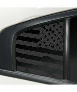 Fits Dodge Charger 2011-2022 Quarter Window Distress American Flag Decal... - £13.58 GBP