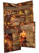 Mortal Kombat , Collector&#39;s Edition PS3 Artbook Move set Cards Only, 22 Cards - £41.61 GBP