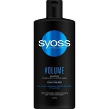 Schwarzkopf Syoss Volume Shampoo 440ml -FREE Shipping - £17.88 GBP