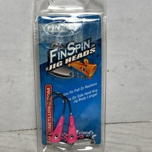 Fin Commander Fin Spin  Jig Heads 1/8oz 2pk PINK - $4.94