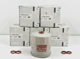 Nissan Oil Filter &amp; Drain Plug, 15208-65F0E / 11026-JA00A 5pcs set - £71.71 GBP