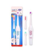 Battery Electric Toothbrush For Oral Care Sonic Toothbrushes with 3 Brus... - $4.94